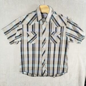 American Hero Western Pearl Snap Shirt Mens XXL‎ Rodeo Ranchwear Country